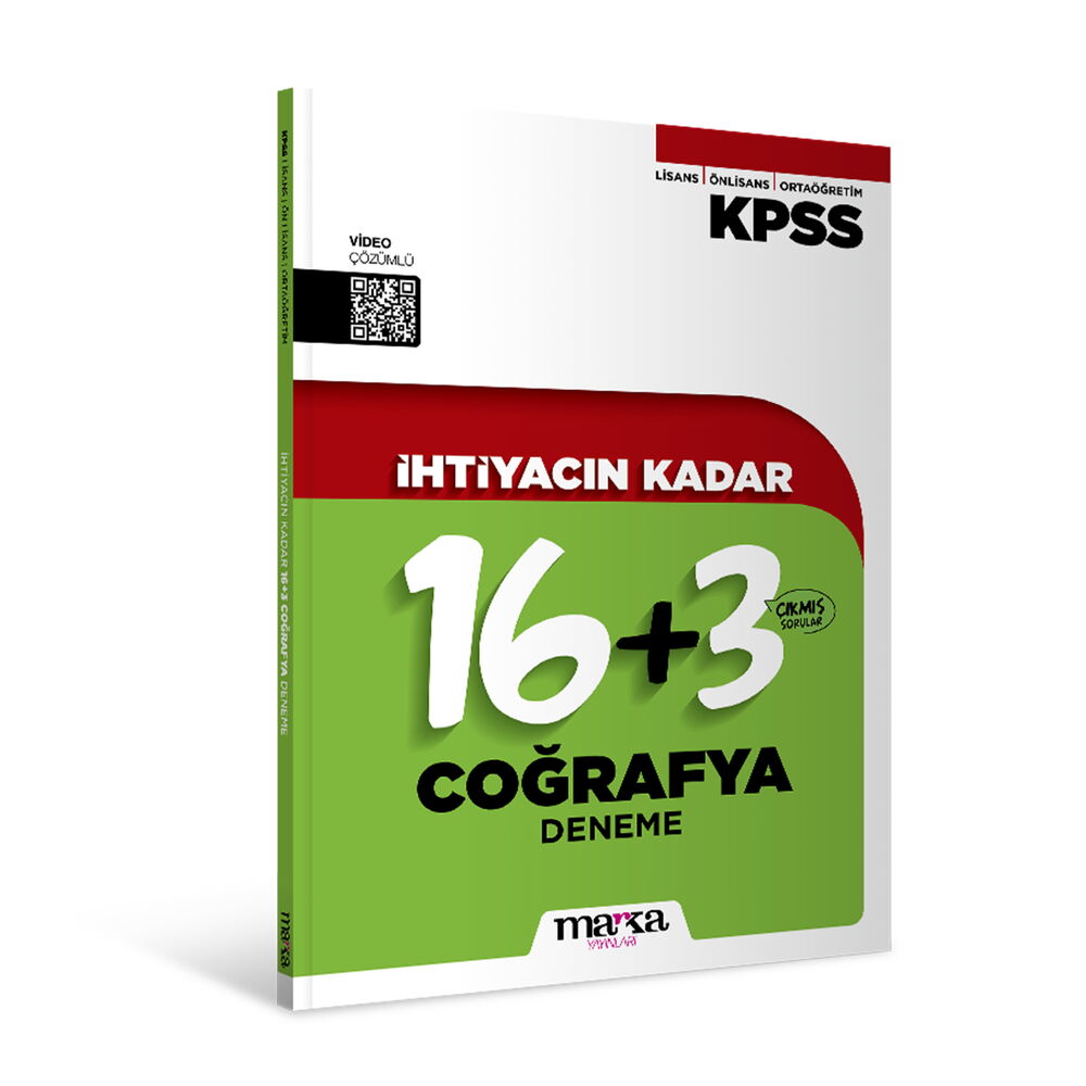 MARKA İHTİYACIN KADAR COĞRAFYA 19DENEME