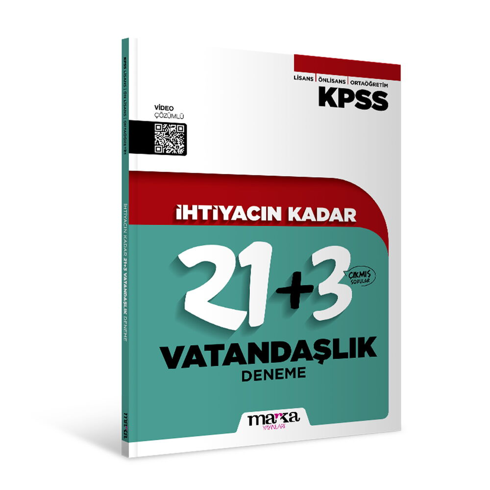 MARKA İHTİYACIN KADAR VATANDAŞLIK 24 DENEME