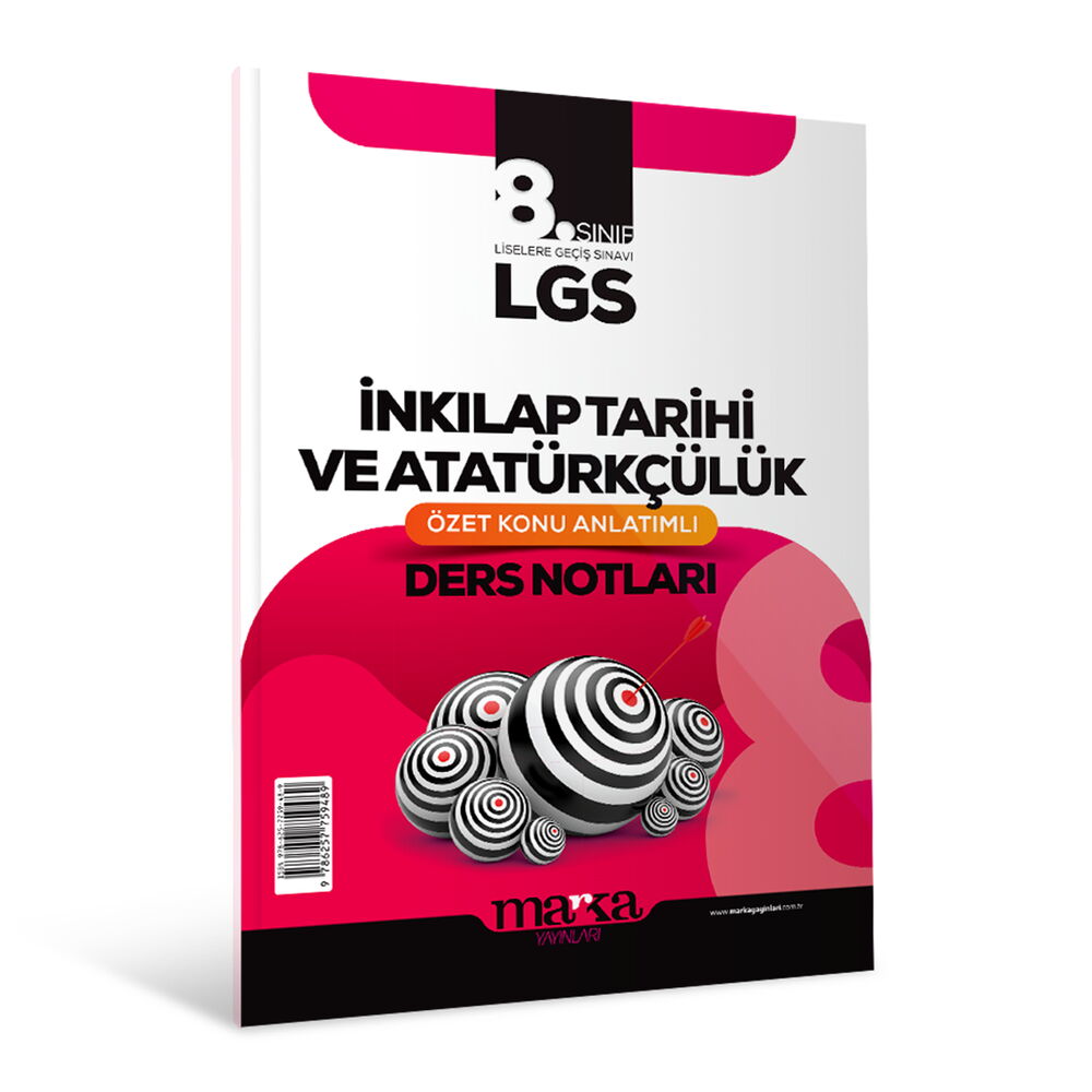 2026 LGS Odak Noktası İnkılap Tarihi Özet Konu Anlatımı Marka Yayınları