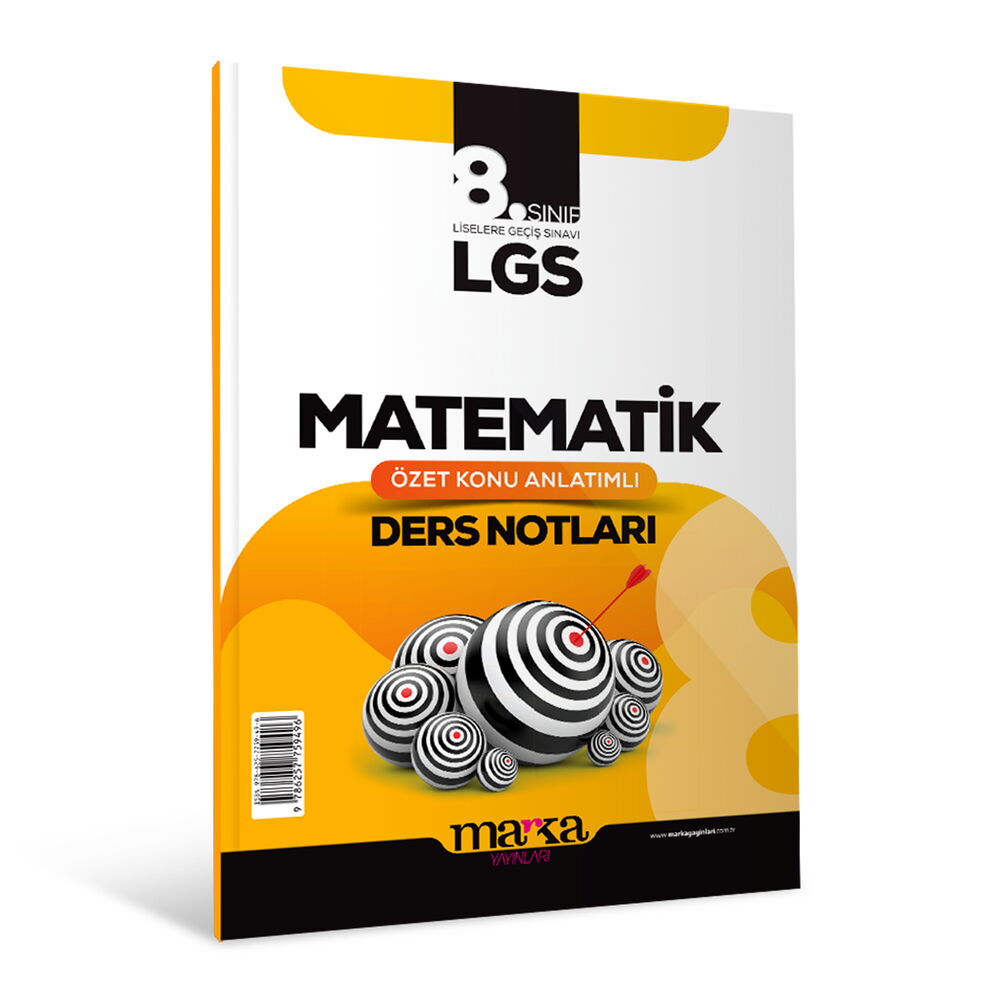 2026 LGS Odak Noktası Matematik Özet Konu Anlatımı Marka Yayınları