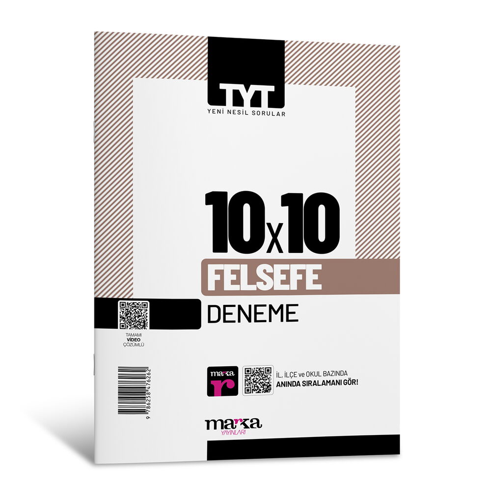 2026 TYT Felsefe 10 Deneme Tamamı Video Çözümlü