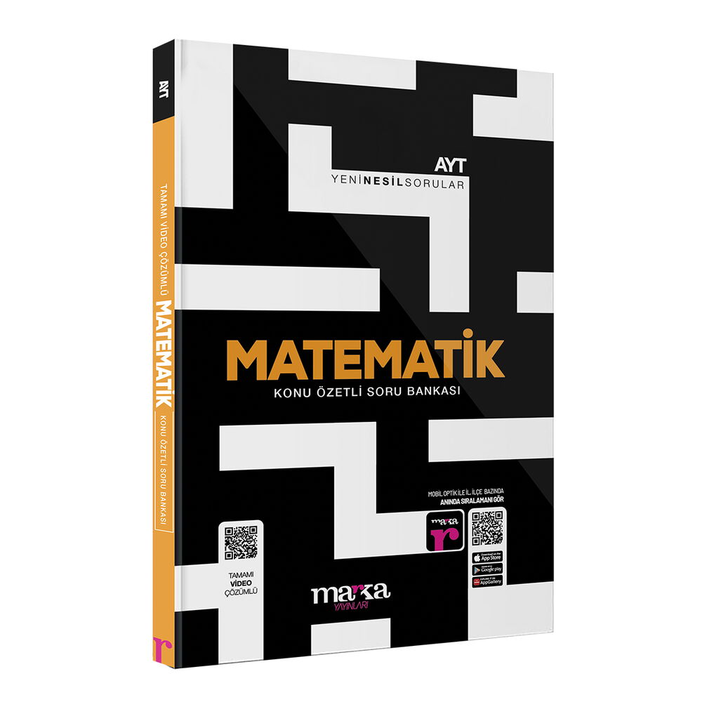 2026 AYT Matematik Konu Özetli Yeni Nesil Soru Bankası Tamamı Video Çözümlü