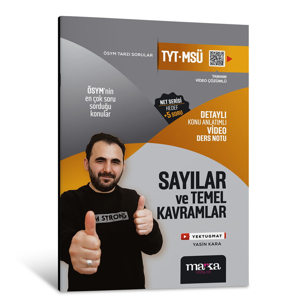 2026 TYT – MSÜ Sayılar ve Temel Kavramlar Detaylı Konu Anlatımlı Ders Notu