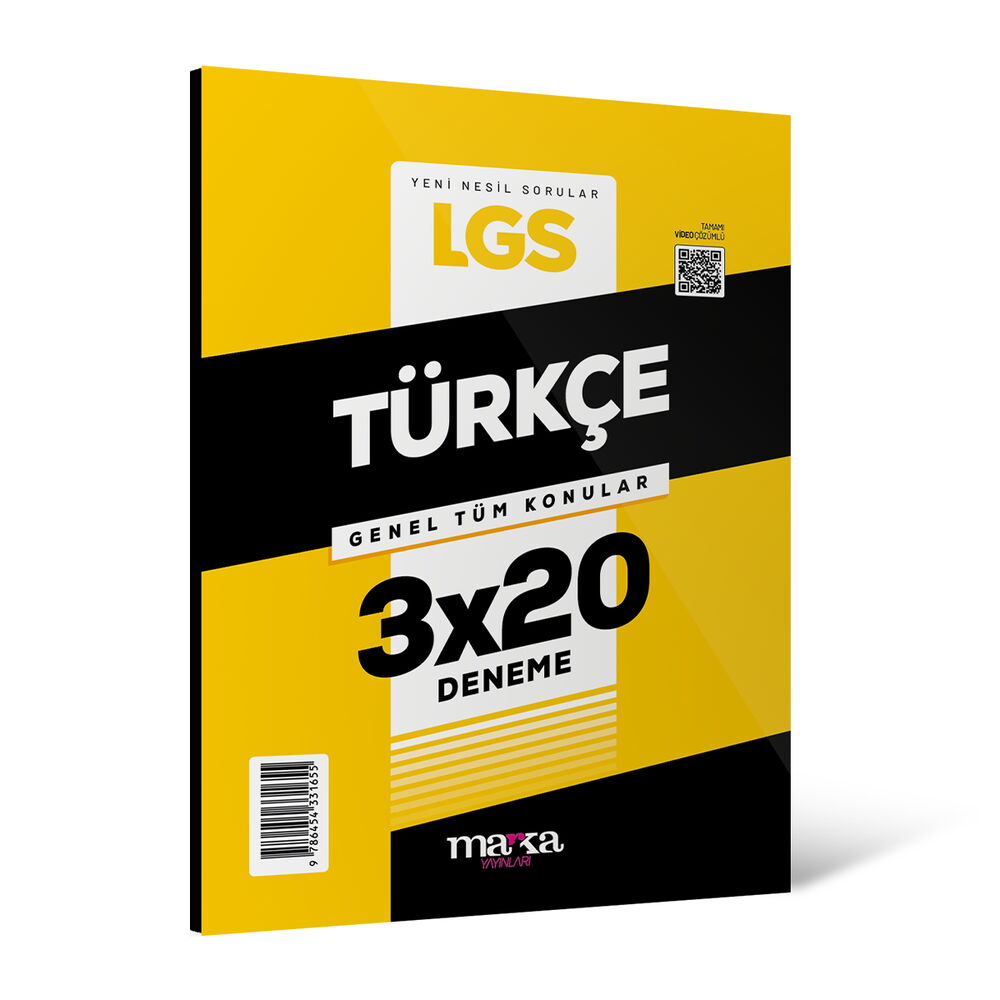 2026 LGS Genel Tüm Konular Türkçe 3 Deneme Marka Yayınları
