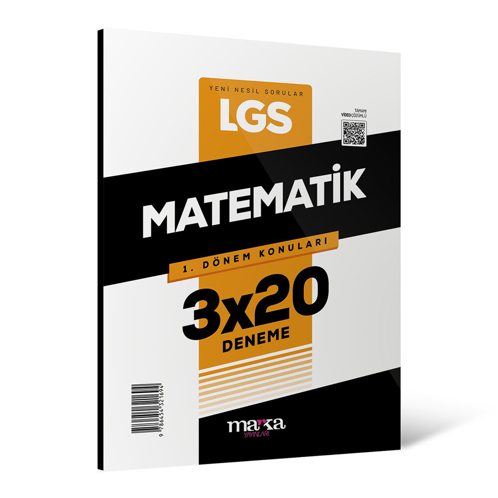 2026 LGS 1.Dönem Konuları Matematik 3 Deneme Marka Yayınları