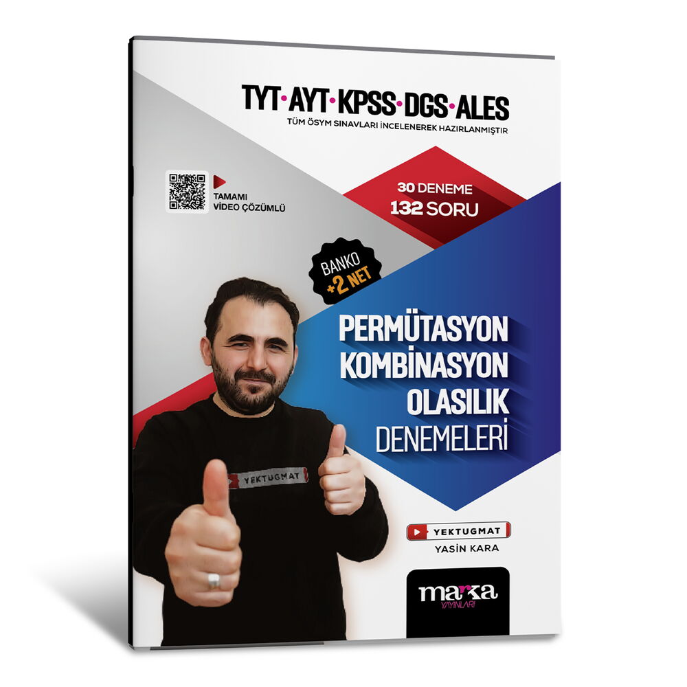 2026 TYT – AYT – KPSS – DGS – ALES Permütasyon Kombinasyon Olasılık Denemeleri