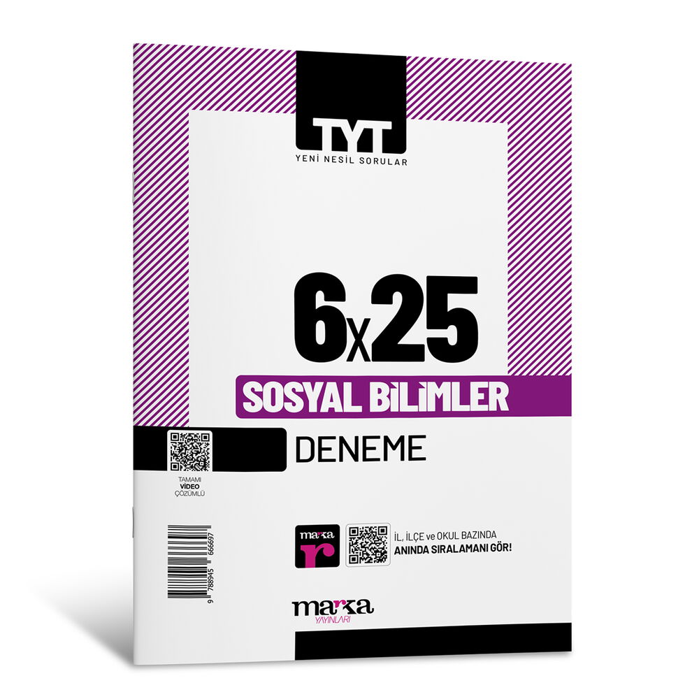 2026 TYT Sosyal Bilimler 6 Deneme Tamamı Video Çözümlü