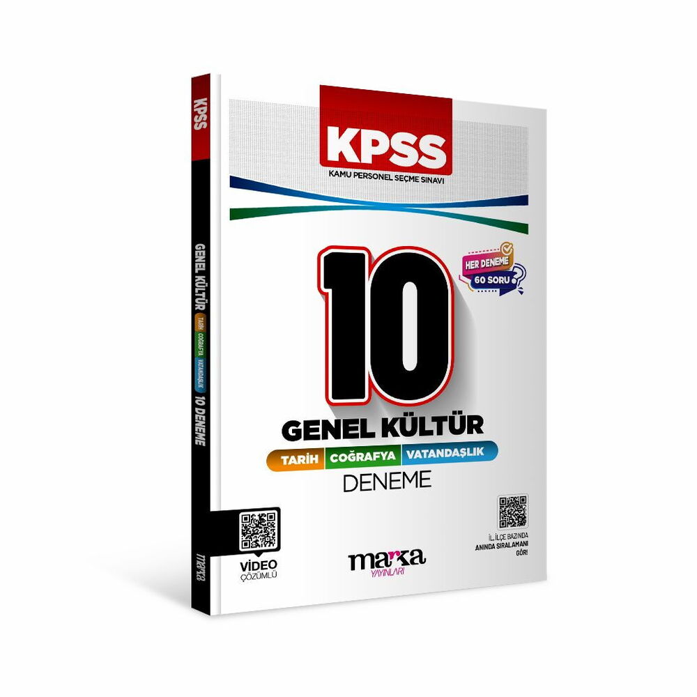 KPSS GENEL KÜLTÜR 10 LU DENME
